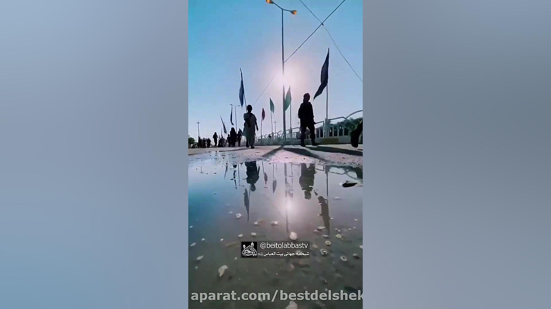 کلیپ داره اربعین میاد   حمید ع...