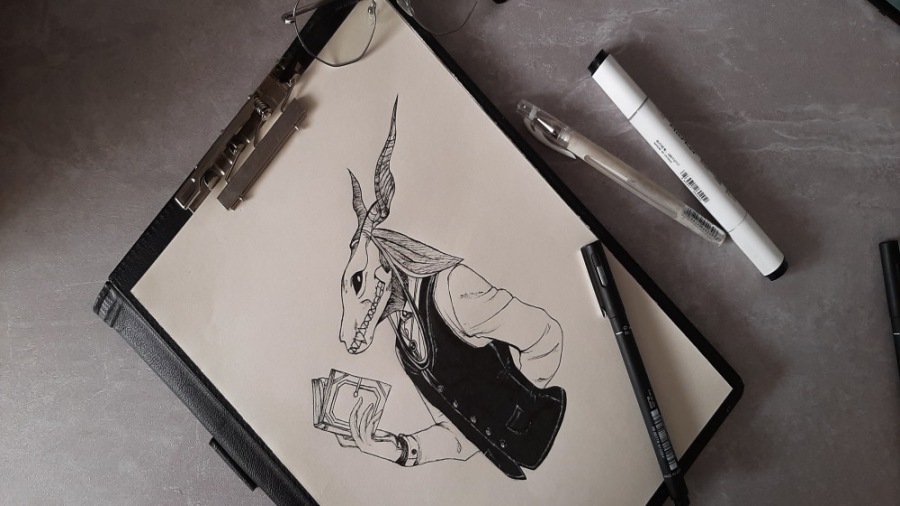 طراحی شخصیت انیمه ای الیاس از...