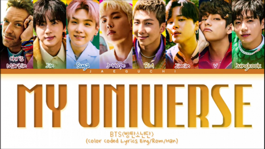 لیریک ویدیو آهنگ My Universe ا...