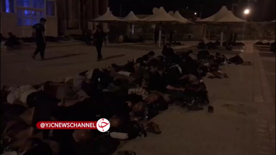 وضعیت مرز مهران درنزدیکی مانده...