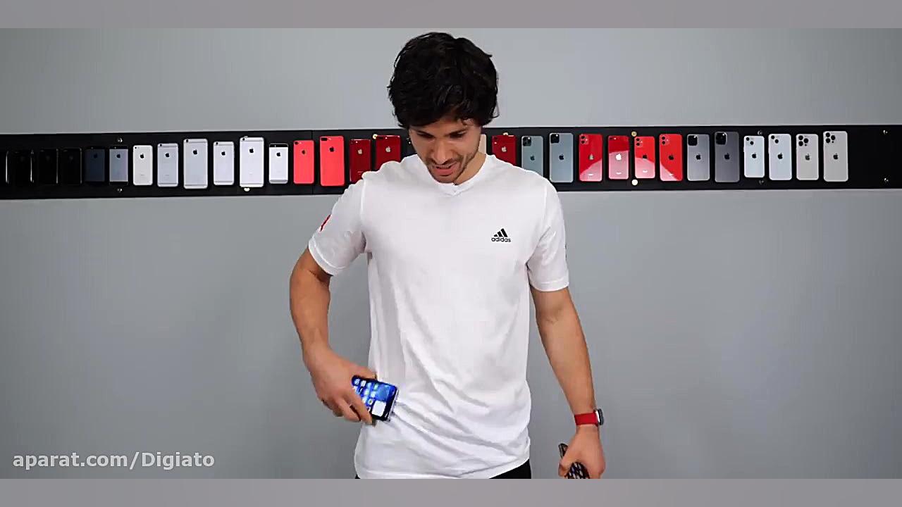 تست سقوط آیفون ۱۳ پرو و آیفون...