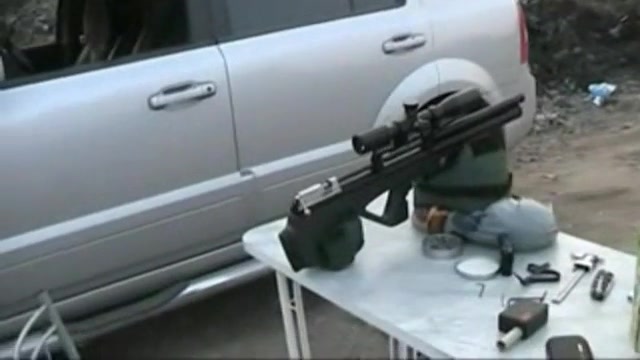 هدف زنی با سلاح ادگان ماتادور...