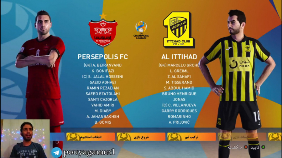 قسمت ۳۹ مسترلیگ PES 21 پرسپولی...