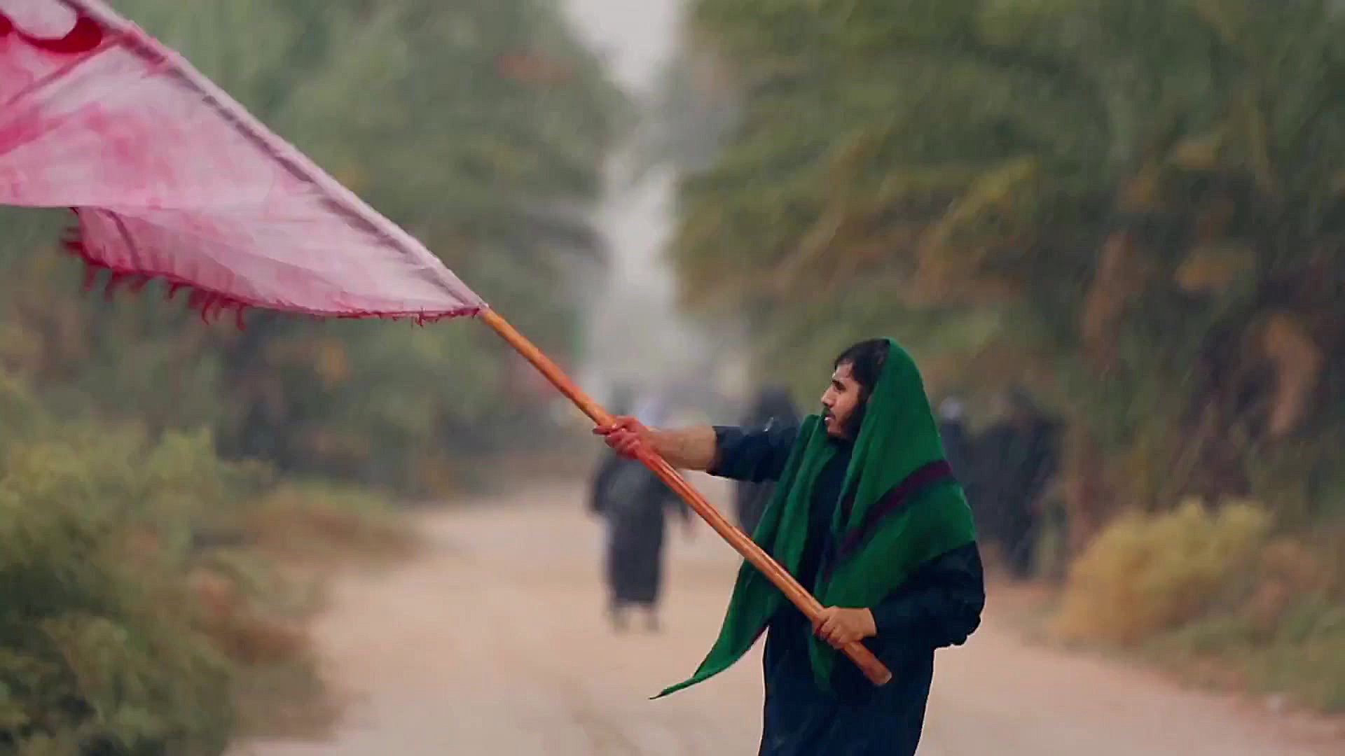 کلیپی از پیاده روی اربعین حسین...