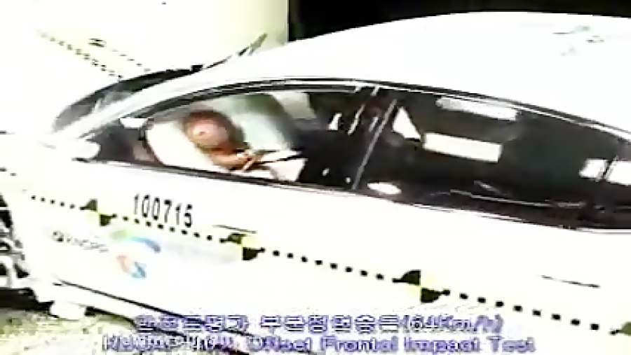 تست تصادف KIA Cadenza 2011