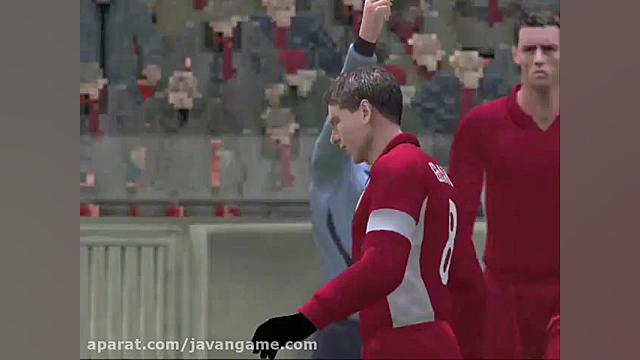 گیم پلی بازی PES 2008 Pro Evolution Soccer برای PC زمان394ثانیه