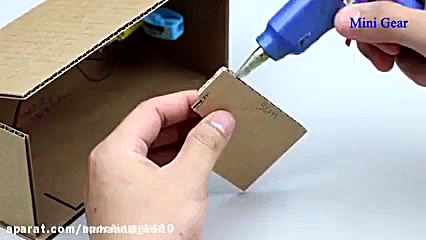 ساخت جامدادی با کارتن