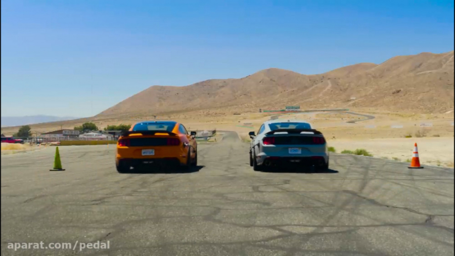 درگ موستانگ مک وان و شلبی GT50...