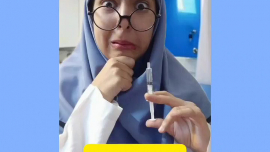 ترس از امپول زدن  کلیپ طنز خند...