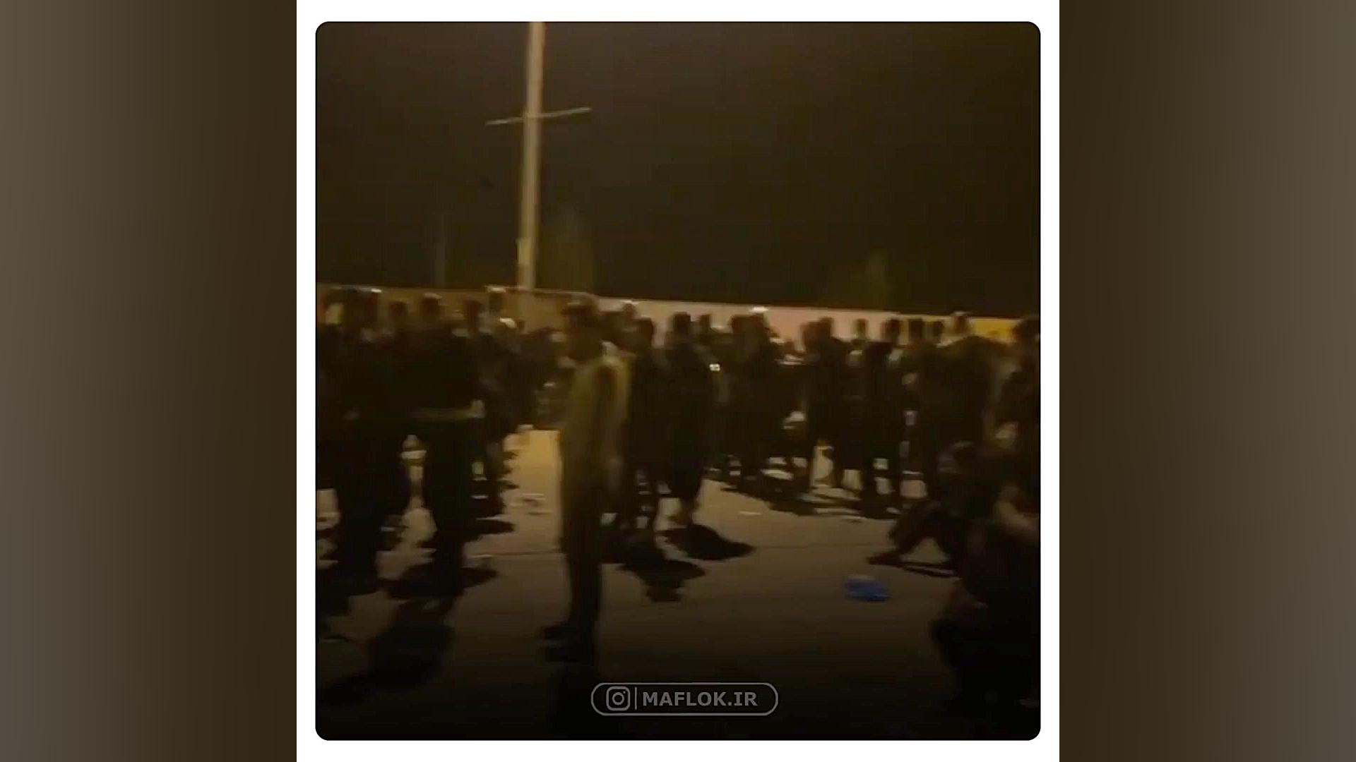 درگیری در مرز مهران با ماموران