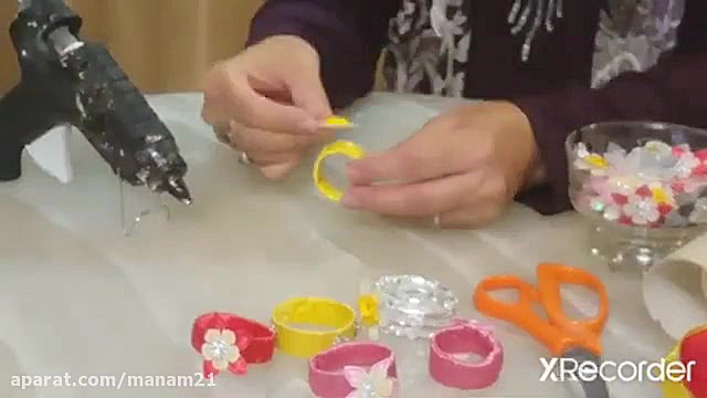 آموزش ساخت حلقه دستمال سفره