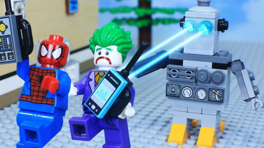 انیمیشن لگو  اسپایدرمن  ربات...