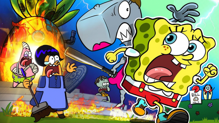 ایده کارتونی  غمناک  باب اسفنج...