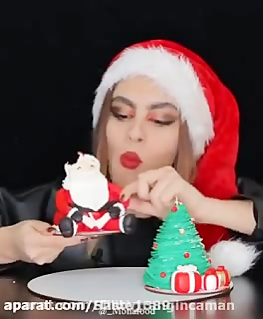 فیلم خوردن بابا نعل