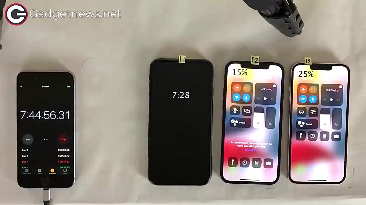 مقایسه طول عمر باتری پرچمداران...