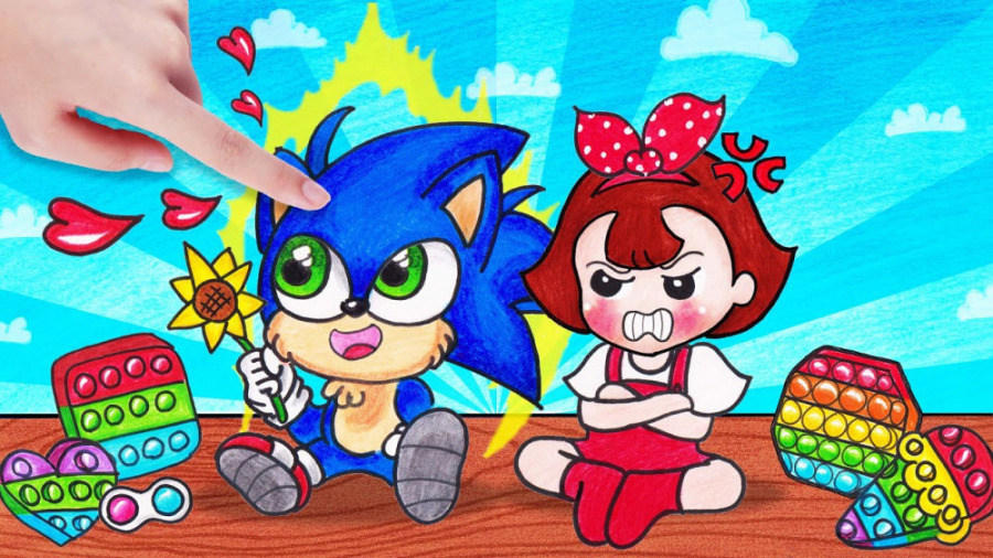 ایده های کارتونی سونیک  باربی