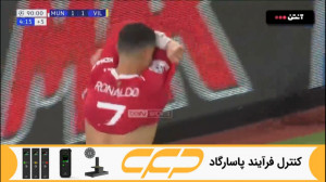 گل تماشایی رونالدو به ویارئال