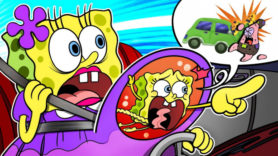 ایده های کارتونی پاتریک و باب...