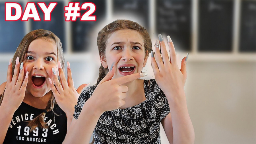 مدی و سیلا چالش ناخن مصنوعی