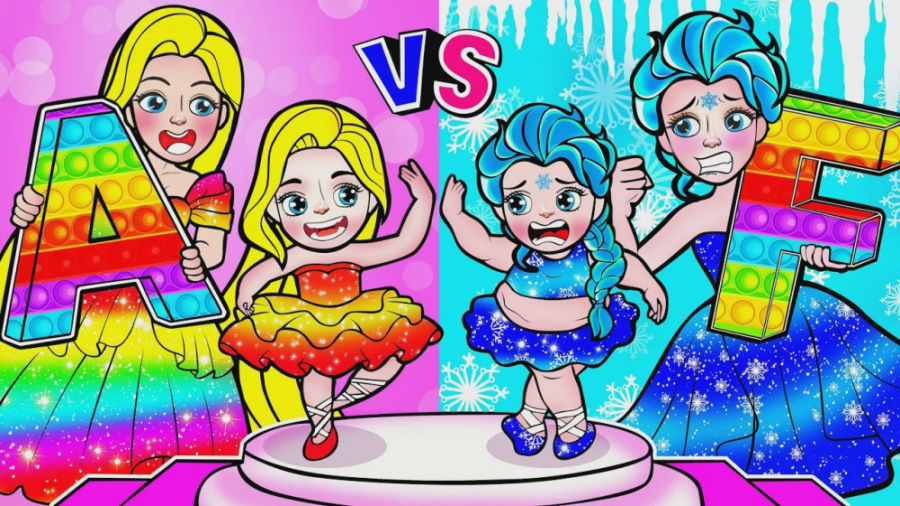 ایده های کارتونی راپونزل و الس...