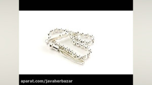 تسبیح نقره 33 دانه طرح زیبا لو...