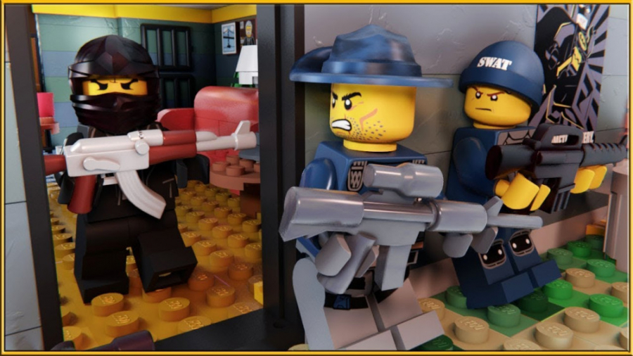 انیمیشن لگو پلیس سوات  سرقت با...