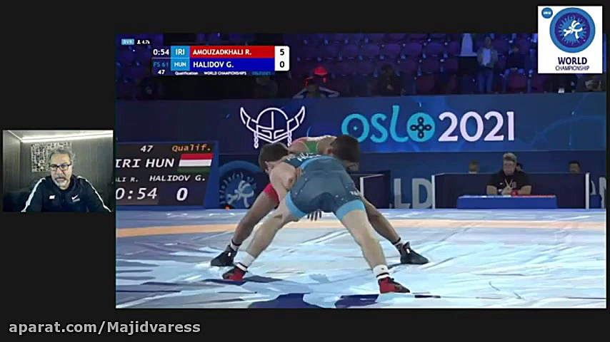 مسابقات کشتی قهرمانی جهان با گ...