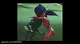 دختر کفشدوزکی و گربه ی سیاه