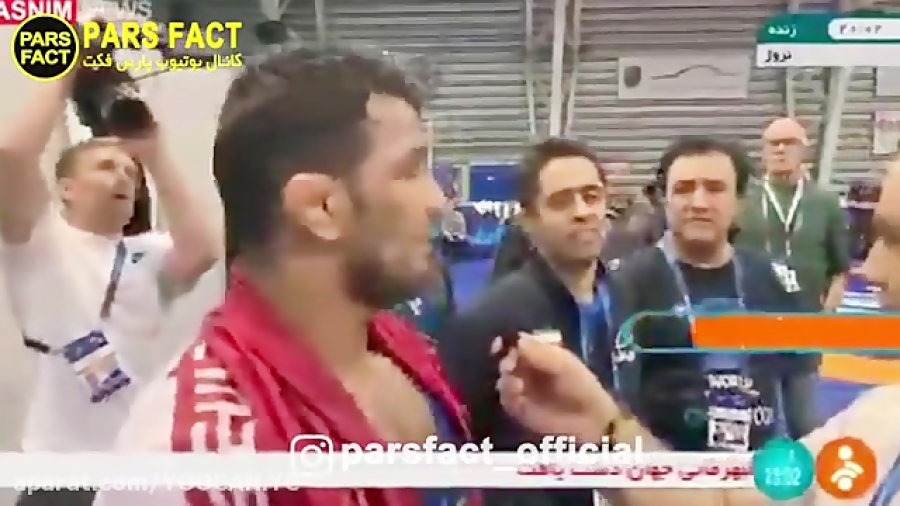 حسن یزدانی پارش کرد  کشتی حسن...