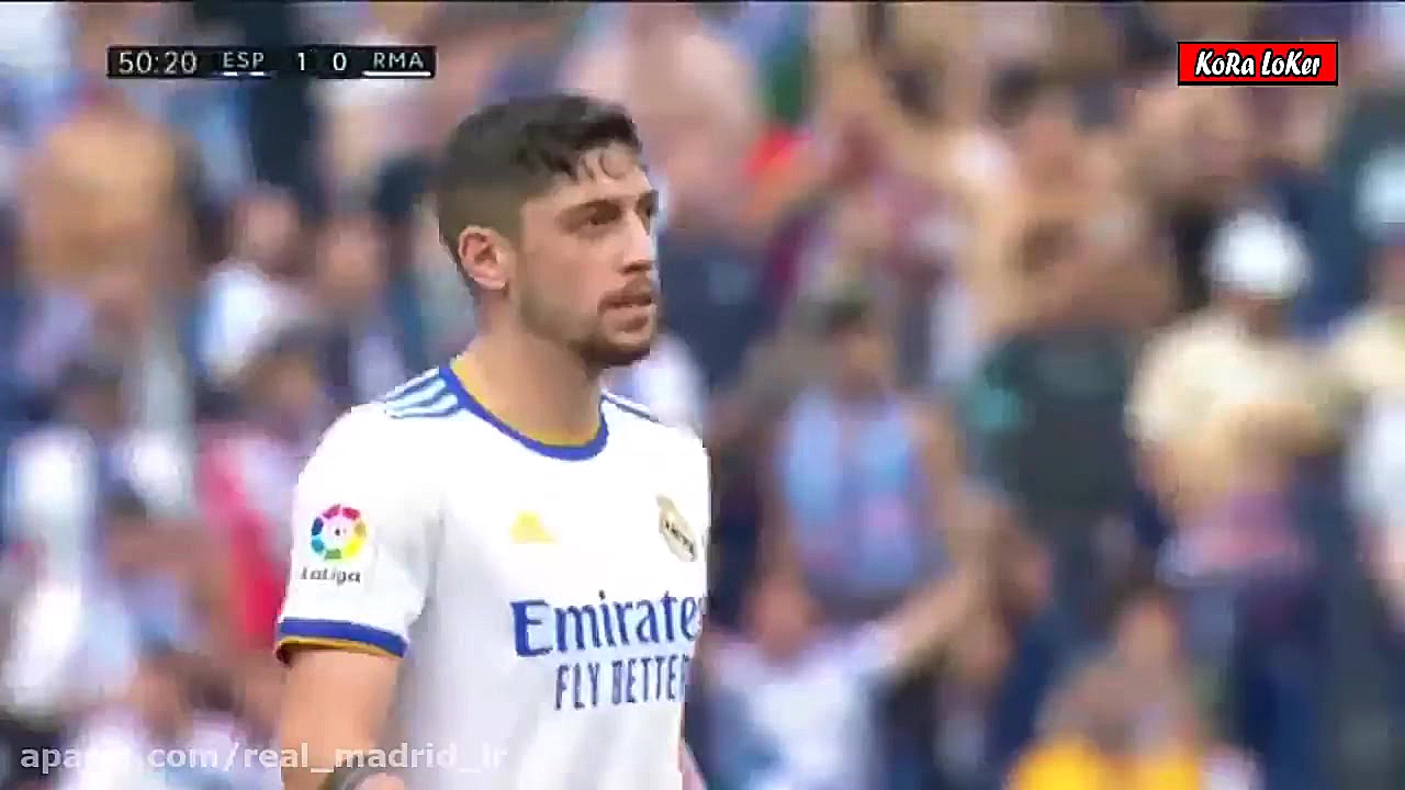 خلاصه بازی اسپانیول 2 1 رئال م...