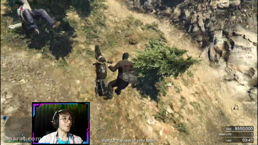 جی تی ای وی GTAV انلاین (ته خن...