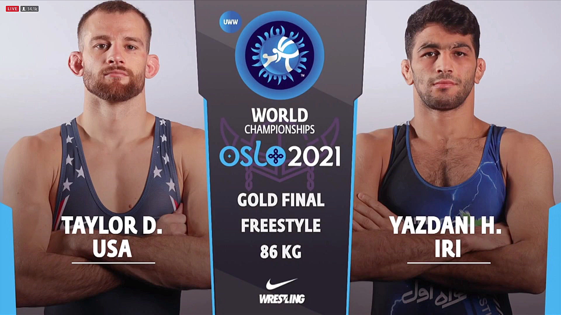 ویدیوی کامل کشتی حسن یزدانی و...