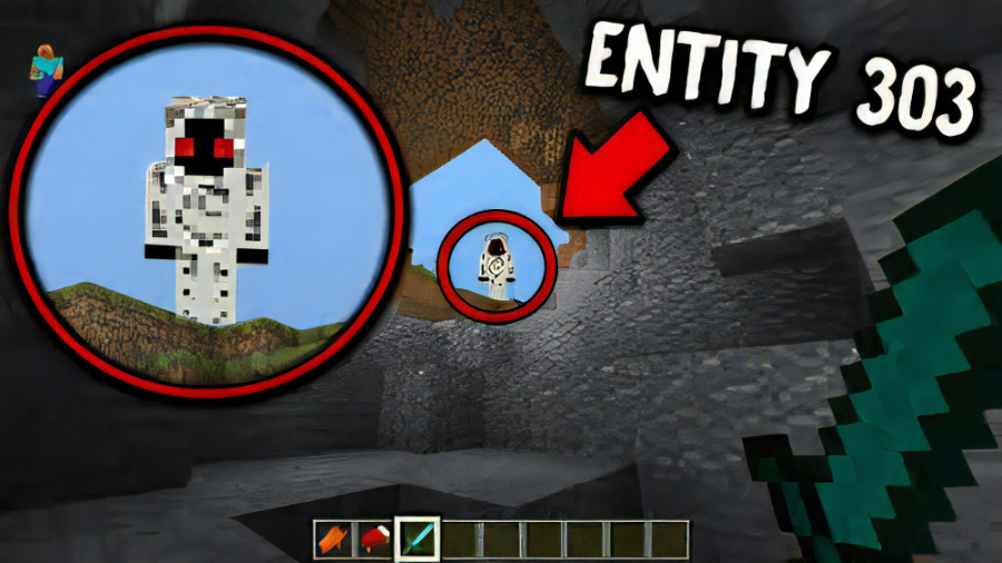 پیدا کردن انتیتی ۳۰۳ در ماینکر...