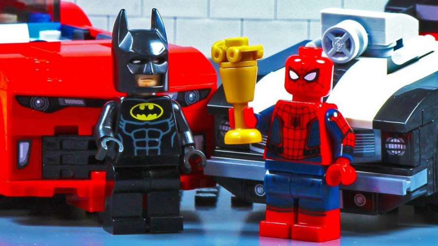 انیمیشن لگو بتمن و اسپایدرمن