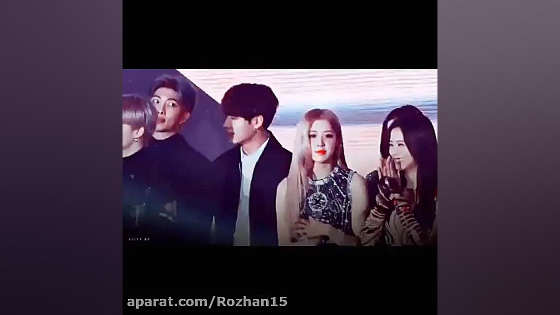 بی تی اس و بلک پینک