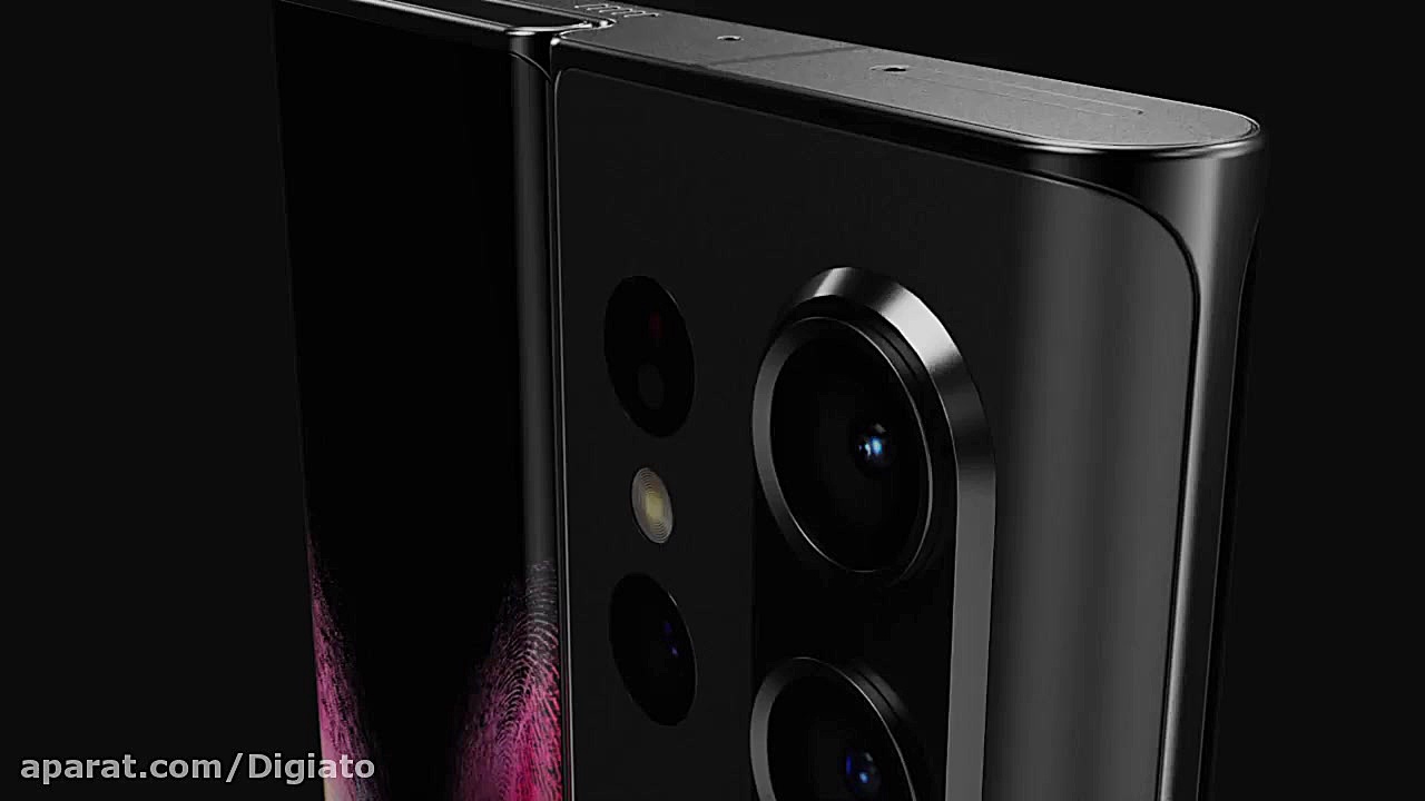 طرح مفهومی گوشی تاشو گلکسی زد...