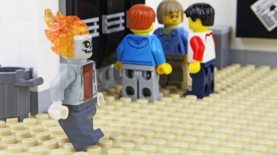 انیمیشن لگو مدرسه :::شبح