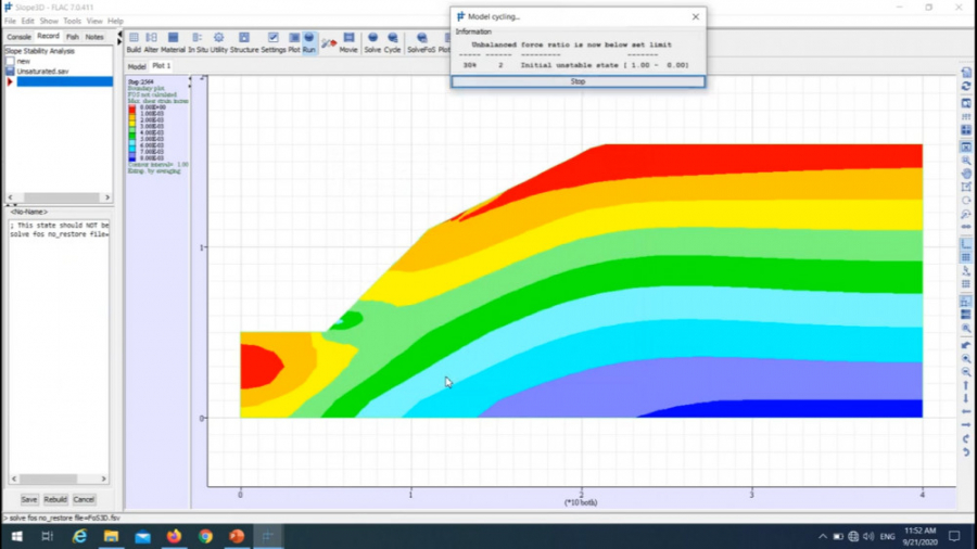 تحلیل پایداری ساده از اسلوپ با...