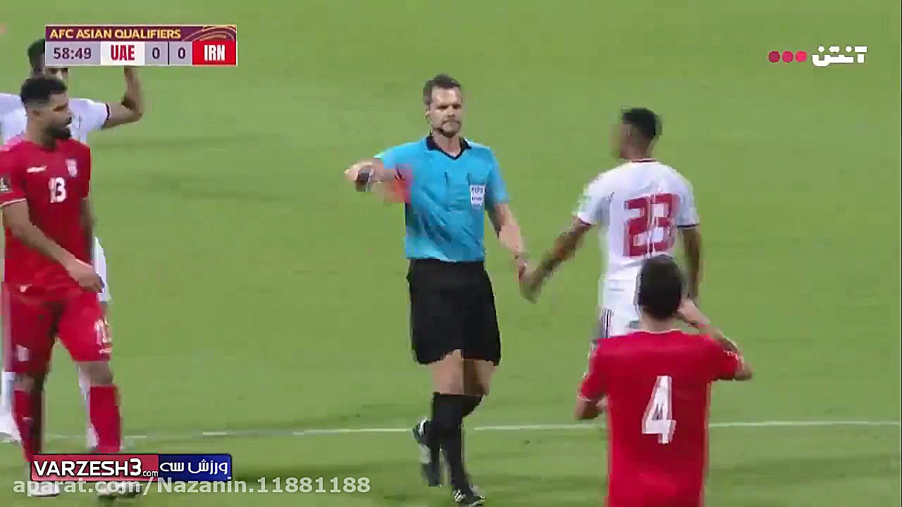 خلاصه بازی ایران و امارات برتر...