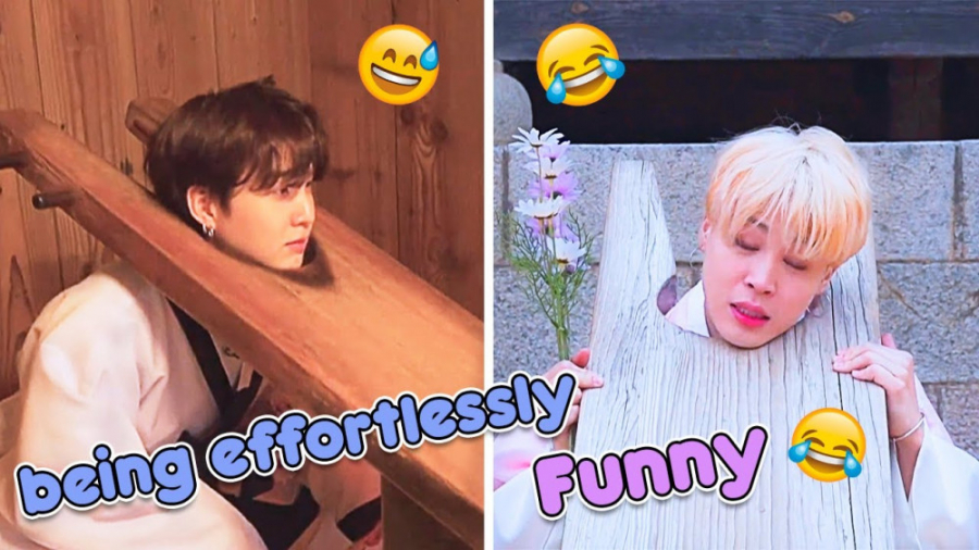 BTS وقتی بی تی اس بی هیچ زحمتی...