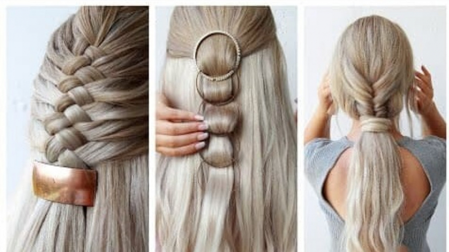 چند مدل بافت مو دخترانه | آموز...