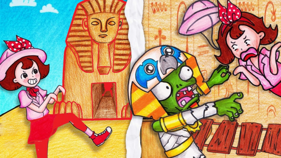 ایده های کارتونی باربی و مومیا...