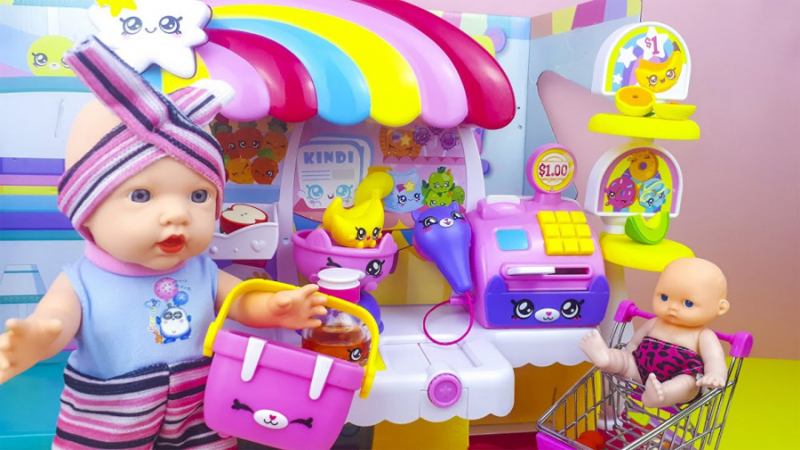 عروسک بازی دخترانه  سوپر مارکت...