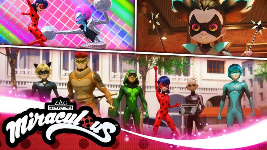 انیمیشن لیدی باگ ، تمام آکوموت...