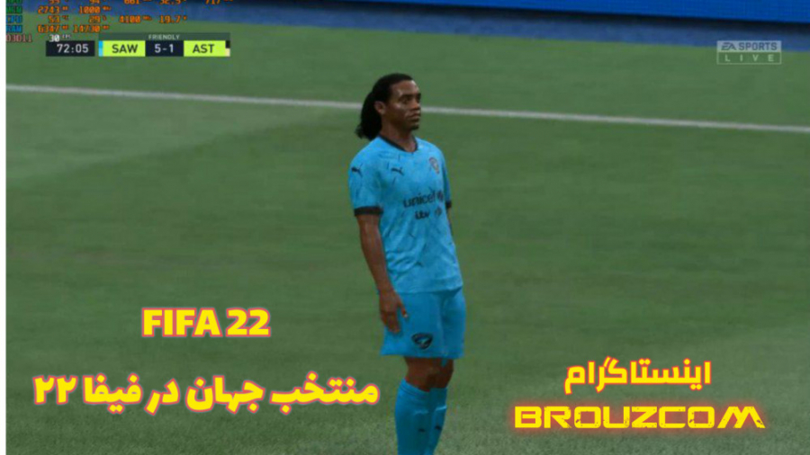 گیم پلی فیفا ۲۲ منتخب جهان در...