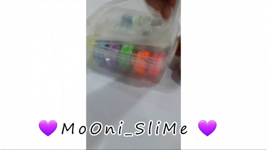 آمپول زدن به اسلایم شفاف︎︎ و ر...