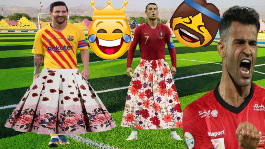 لحظه های خنده دار و سوپر گل ها...