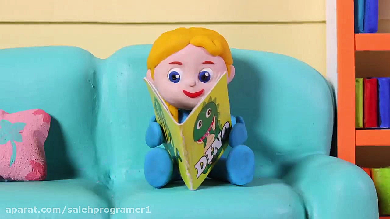انیمیشن خمیر بازی السا و آنا...