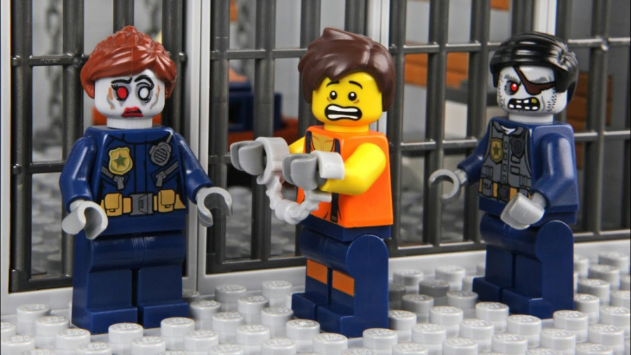 انیمیشن لگو زامبیهای پلیس فرار...