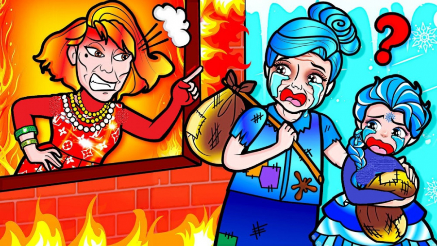 ایده های کارتونی السا راپنزل